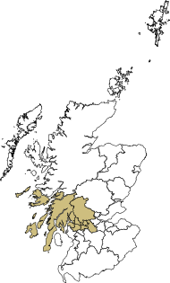 Map of Scotland: West RAUC