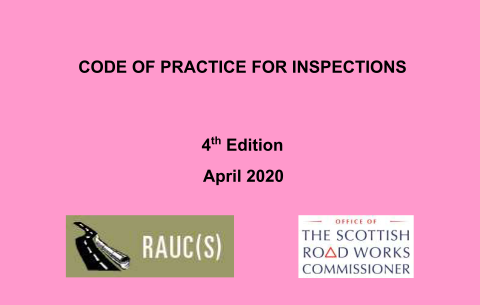 Cover Image for Code of Practice for Inspections 2020