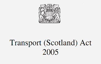 Cover Image for Transport (Scotland) Act 2005