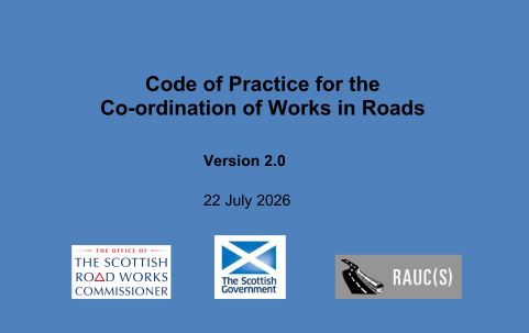 Code of Practice for the Co-ordination of Works in Roads (2026)