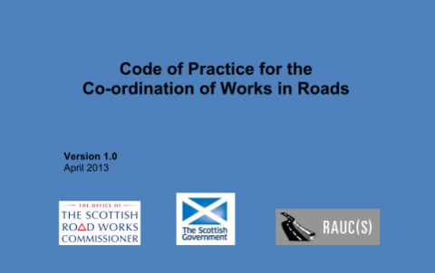 Cover Image of Code of Practice for the Co-ordination of Works in Roads 